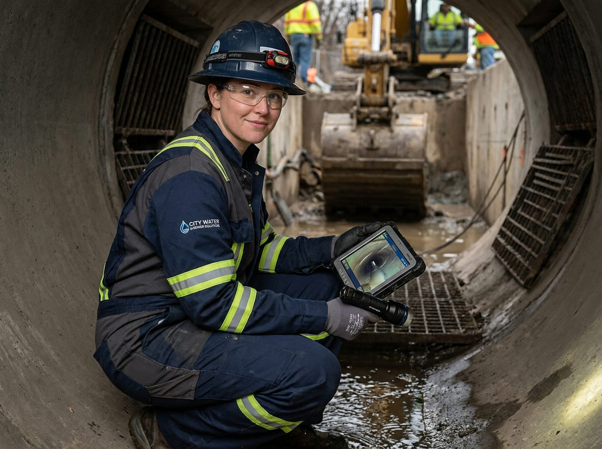 Sewer Line Inspection & Replacement in Christoval